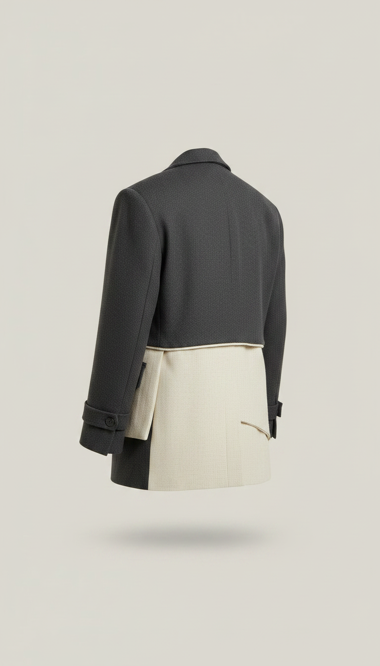 Alternate angle view of Versatile Layered Blazer
