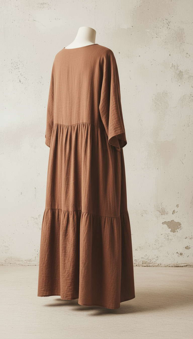 Alternate angle view of Clay Cotton Dress