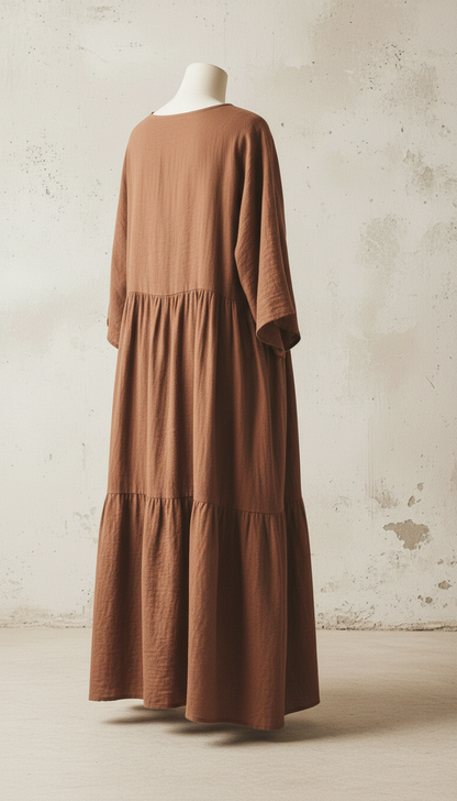 Alternate angle view of Clay Cotton Dress